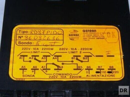 GEFRAN TYP: RD87PIDO / RD 87 PIDO / Temp araturanzeige 86082636