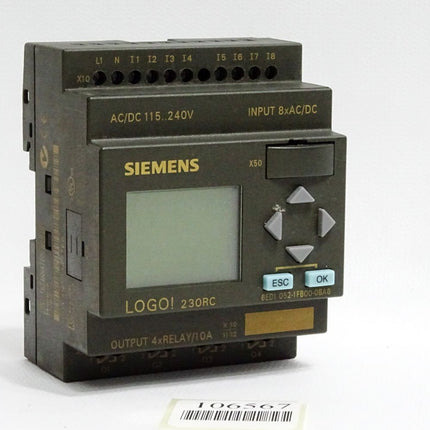 Siemens LOGO! 230RC 6ED1052-1FB00-0BA6 6ED1 052-1FB00-0BA6