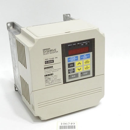 Omron 3G3XV-AB002-E SysDrive 3G3XV Inverter 0.2kW