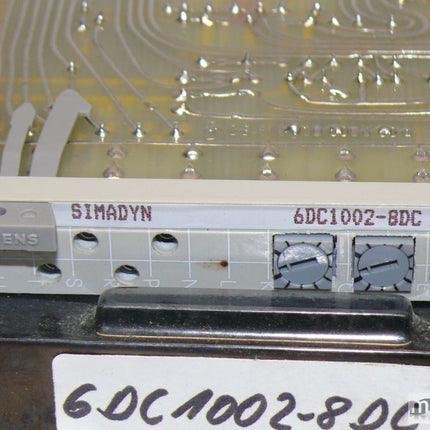 Siemens 6DC1002-8DC Simatic C1 6DC1 002-8DC Simadyn