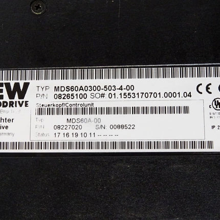 SEW MDx60A0300-503-4-00 08227152 MDS60A0300-503-4-00 08265100 DFI Interbus-S 227 + MDS Encoder In/Out/Resolver In