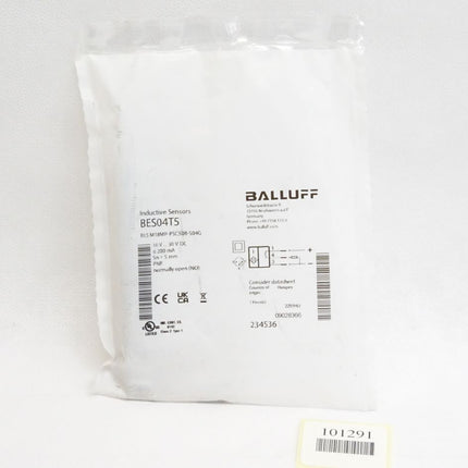 Balluff BES04T5 BES M18MP-PSC50B-S04G Induktiver Sensor / Neu OVP