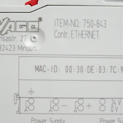 Wago 750-843 Controller ETHERNET