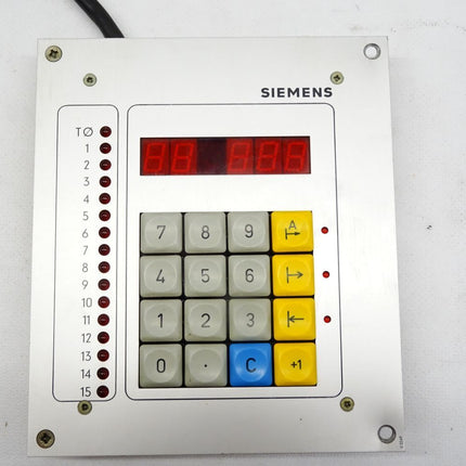 Siemens Simatic Panel 6ES5391-5AA13 / 6ES5 391-5AA13 / E:1