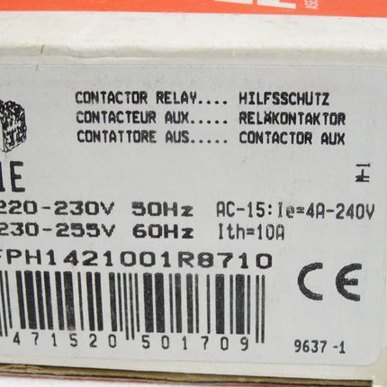 ABB Hilfsschutz K71E FPH1421001R8710 / Neu OVP