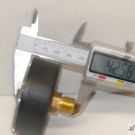 unbenutzt Manometer 0-10 Bar