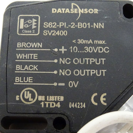 Datasensor S62-PL-2-B01-NN / SV2400