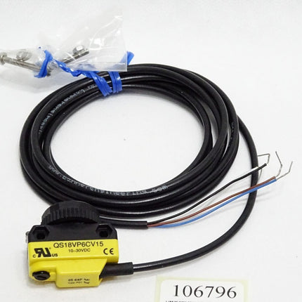 Banner Turck QS18VP6CV15 Photoelectric Sensor