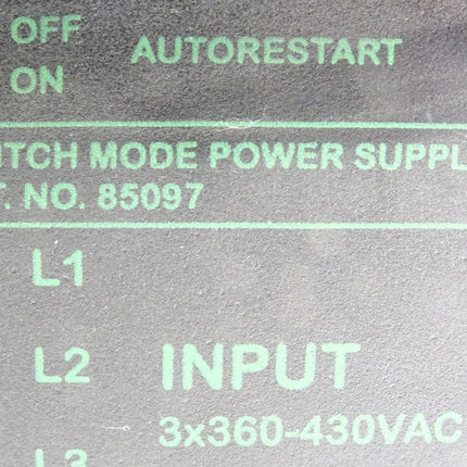 Murr Elektronik Switch Mode Power Supply 85097