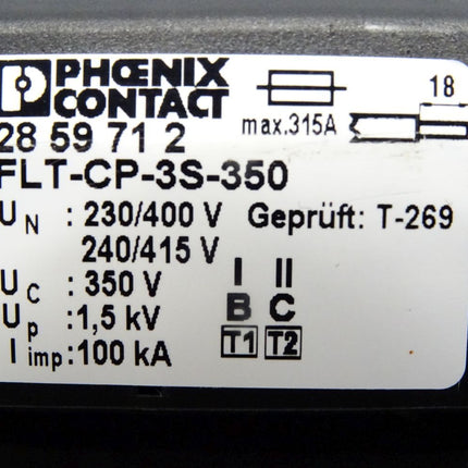 Phoenix Contact FLASHTRAB compact 2859686 + 2859712 / FLT-CP-3S-350