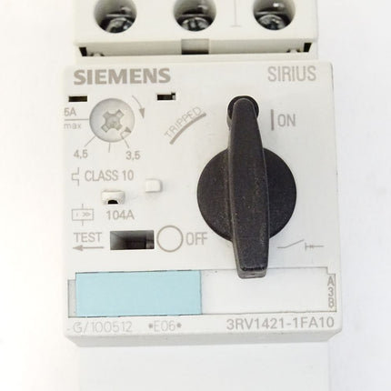 Siemens Sirius Leistungsschalter 3RV1421-1FA10