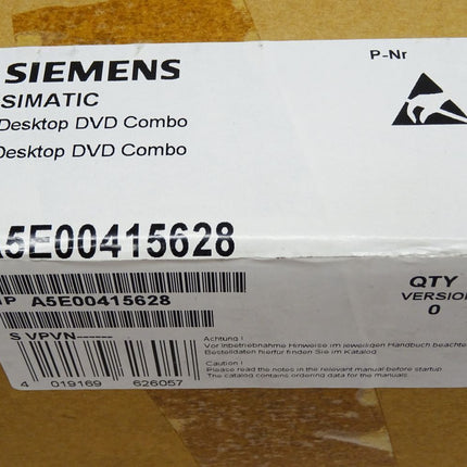 Siemens Simatic PC 840 Desktop DVD Combo A5E00415628 / Neu OVP versiegelt