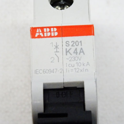 ABB 2CDS251001R0337 S201 K4A Sicherungsautomat / Neu