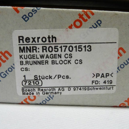 Rexroth R051701513 Kugelwagen CS Neu-OVP