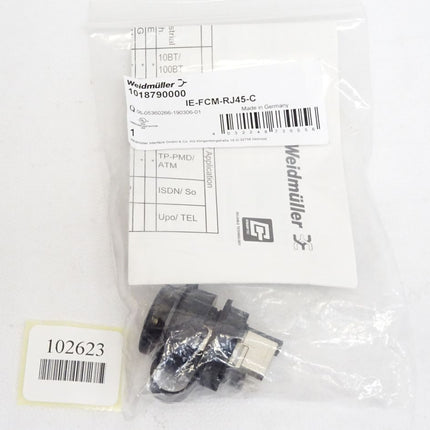 Weidmüller IE-FCM-RJ45-C 1018790000 Einbausteckverbinder RJ45 / Neu OVP