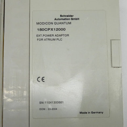 Schneider Modicon Quantum 180CPX12000 Telemecanique 180 CPX 120 00