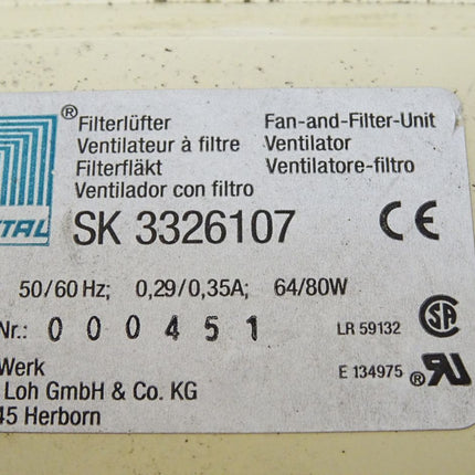 Rittal Filterlüfter SK3326107