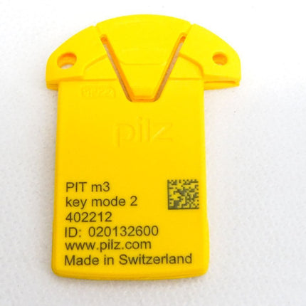 Pilz PIT m3 402212 Key Mode 2  PITmode Transponder-Schlüssel / Neu