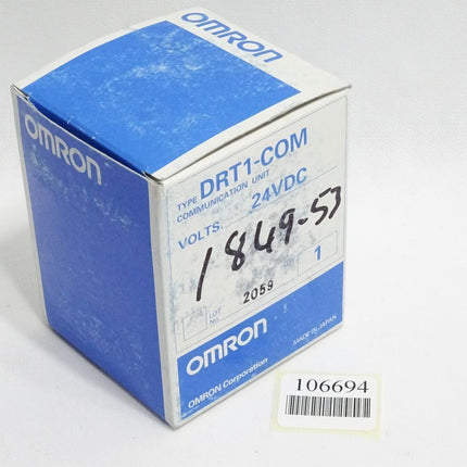 Omron DRT1-COM Communication Unit / Neu OVP