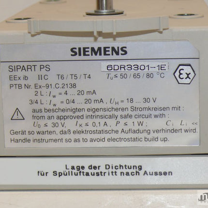 NEU-OVP Siemens 6DR3301-1E Sipart PS 6DR3 301-1E