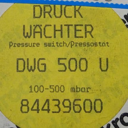 Krom Schröder Druck Wächter DWG 500 U / 84439600 NEU/OVP