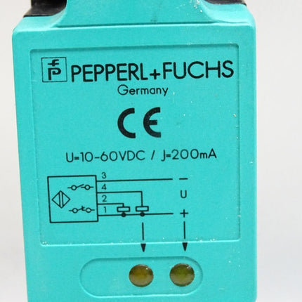 Pepperl+Fuchs 10-60VDC 200mA NJ40+U1+A 29854 08272 84456 Induktiver Sensor