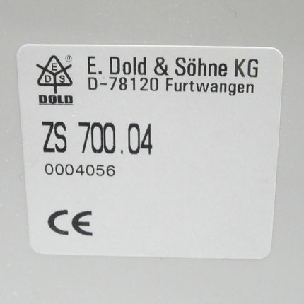 E.Dold u. Shöhne ZS 700.04 / 0004056 Stecktubus NEU/OVP