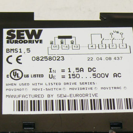 SEW Eurodrive BMS 1,5 / 08258023