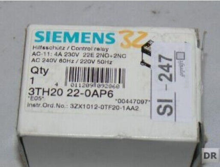 NEU: Siemens 3TH20 22-0AP6 / 3TH2022-0AP6