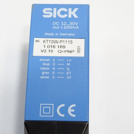 Sick 1016169 KT10W-P1115 Kontrastsensor  / Neuwertig