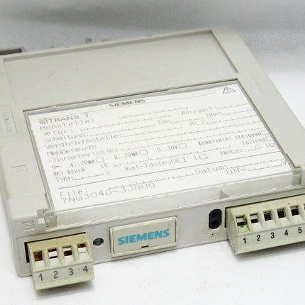 Siemens Sitrans T 7NG3040-3JN00 Messumformer