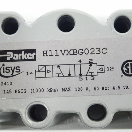 PARKER isys H11VXBG023C 145 PSIG 1000 kPa P0474923