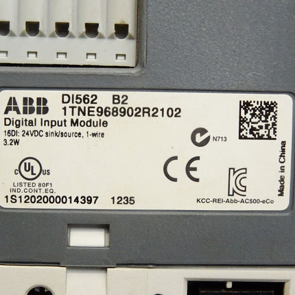 ABB DI562 B2 1TNE968902R2102 Digital Input Module