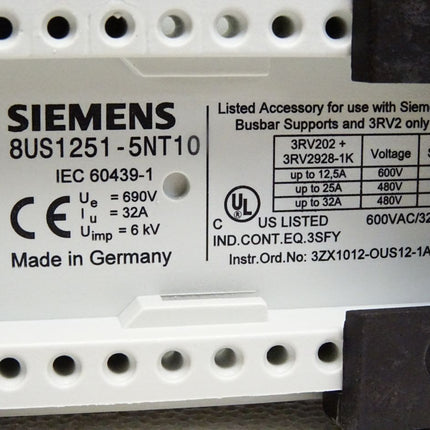 Siemens 8US1251-5NT10 Sammelschienenadapter