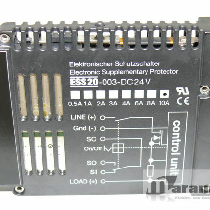 E-T-A ESS20-003-DC24V 10A Elektronischer Schutzschalter