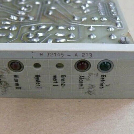 Siemens ISKAMATIC M72145-A213 / M 72145-A 213 / Baugruppe