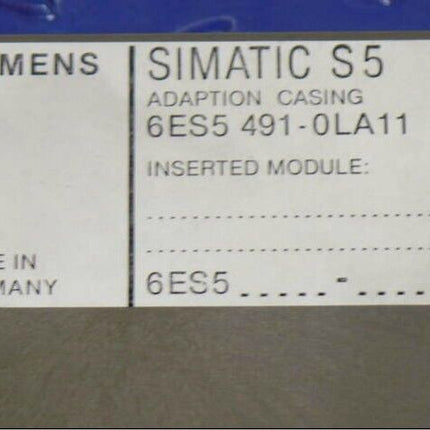 Siemens Simatic S5 6ES5491-0LA11 Baugruppen 6ES5 491-0LA11