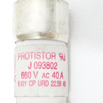 Ferraz Protistor J 093802 660VAC 40A 6621 CP URD 22.58 40 / Unbenutzt