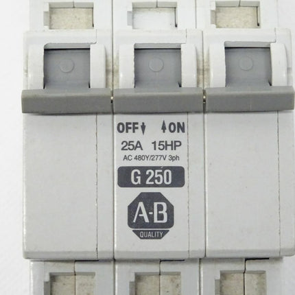 Allen Bradley 1492-CB3G250 Ser. C Motorkontrolle 1492CB3G250 / 25A / 15HP