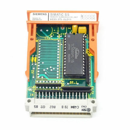 Siemens SIMATIC S5 6ES5375-0LD11 Memory Submodule 8Kx8BIT S5 6ES5 375-0LD11 E:01