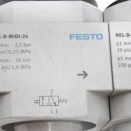 Festo FRM-D-MIDI HEE-D-MIDI-24 HEL-D-MIDI