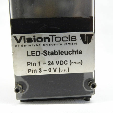 Vision Tools LED-Stableuchte PIN 1 (braun) - 24VDC PIN 3 - 0 V (blau)