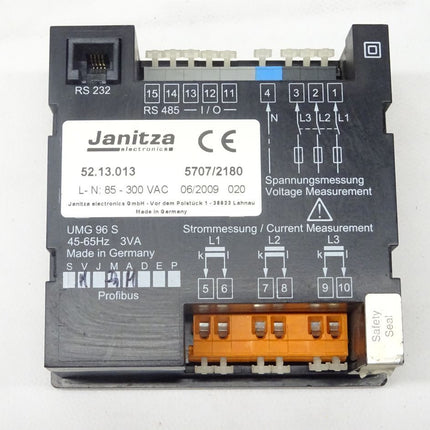 Janitza UMG96S / 52.13.013 / Universal Measuring Device