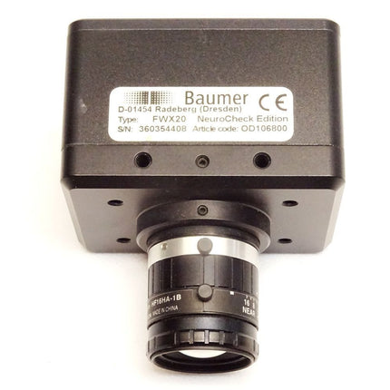 Baumer Neuro check FWX20 / OD106800 + Fujinon HF16HA-1B 1:1.4/16mm