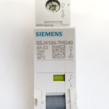 Siemens 5SJ4104-7HG40 4A HSJ Leitungsschutzschalter