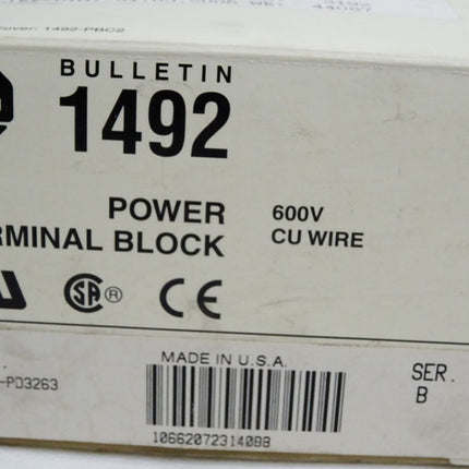 Allen Bradley Power terminal Block 1492-PD3263 / Neu OVP