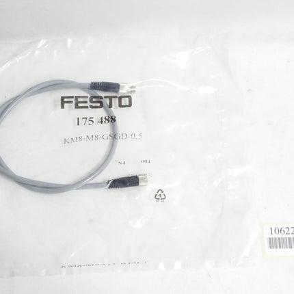 Festo 175488 KM8-M8-GSGD-0,5 Anschlusskabel / Neu OVP