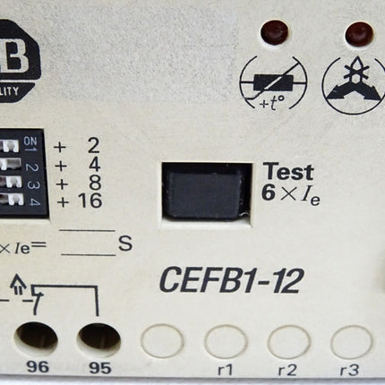 Allen-Bradley CEFB1-12 Motorschutzrelais 230V