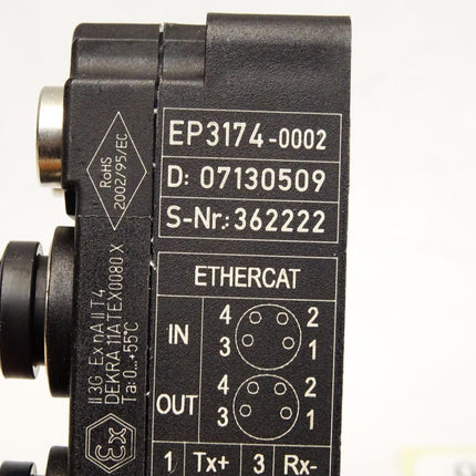 Beckhoff EP3174-0002 EtherCAT Box 4-Kanal-Analog-Eingang