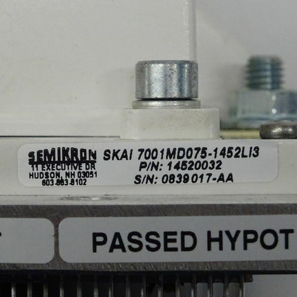 Semikron SKAI 7001MD075-1452LI3 P/N: 14520032